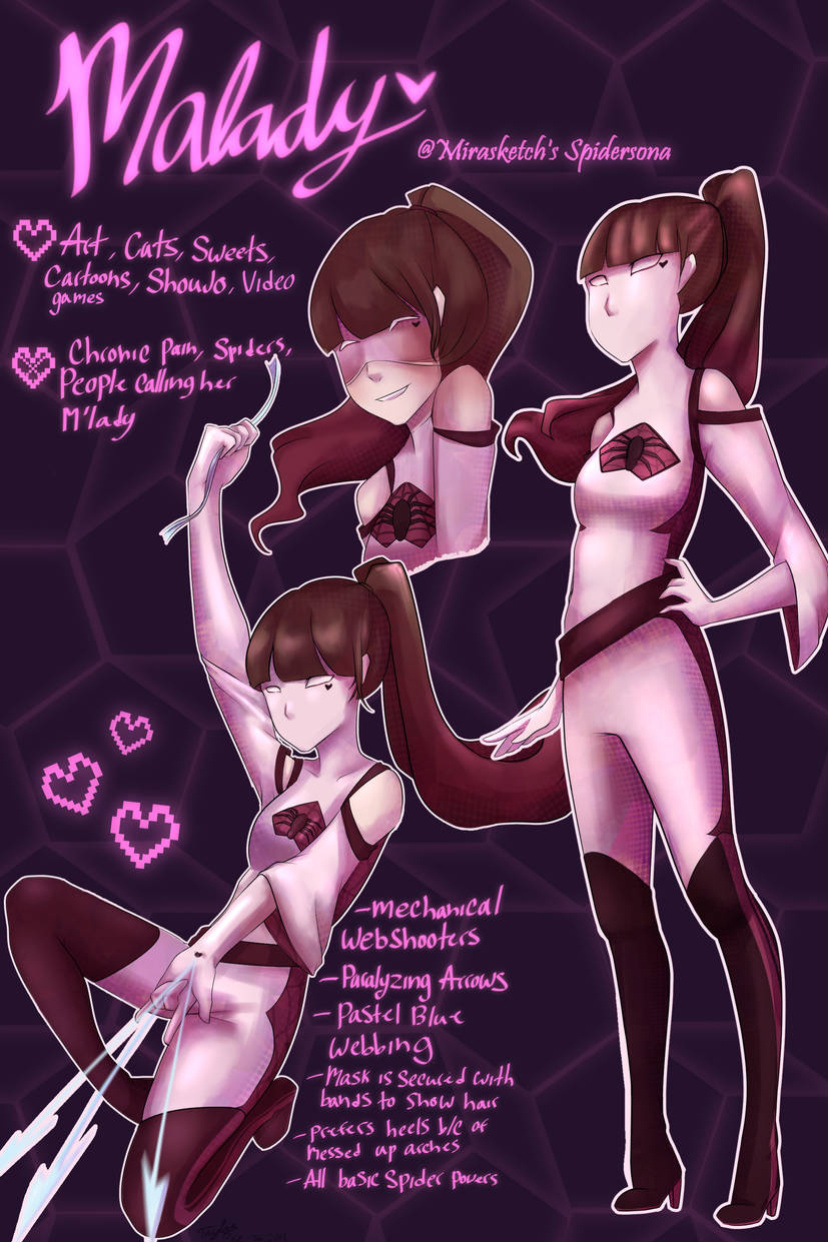 Spidersonas and other art