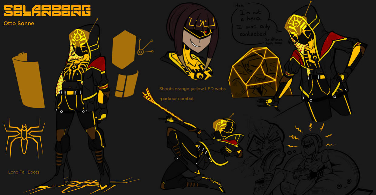 Spidersonas and other art