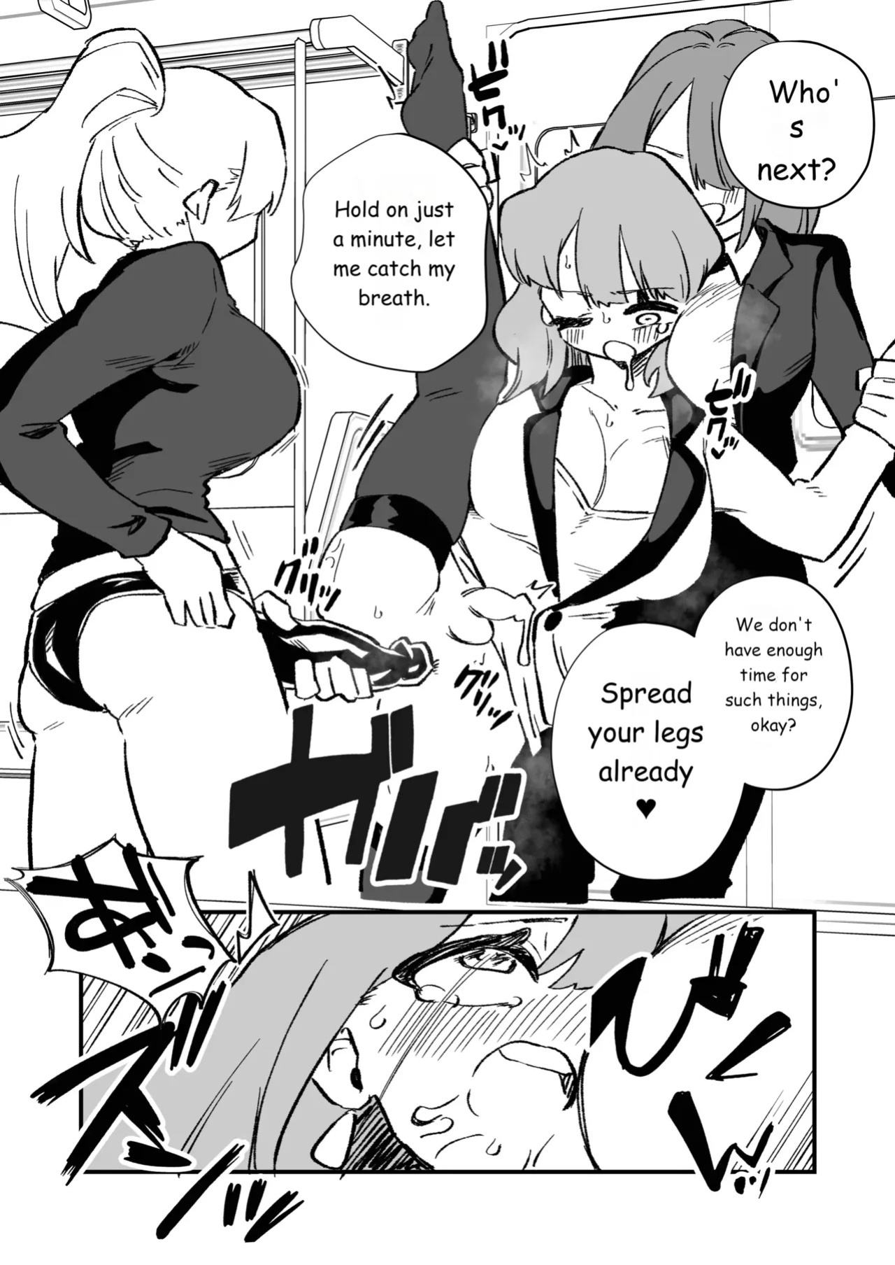 Forced Cross-Dressing in a Women-Only Carriage