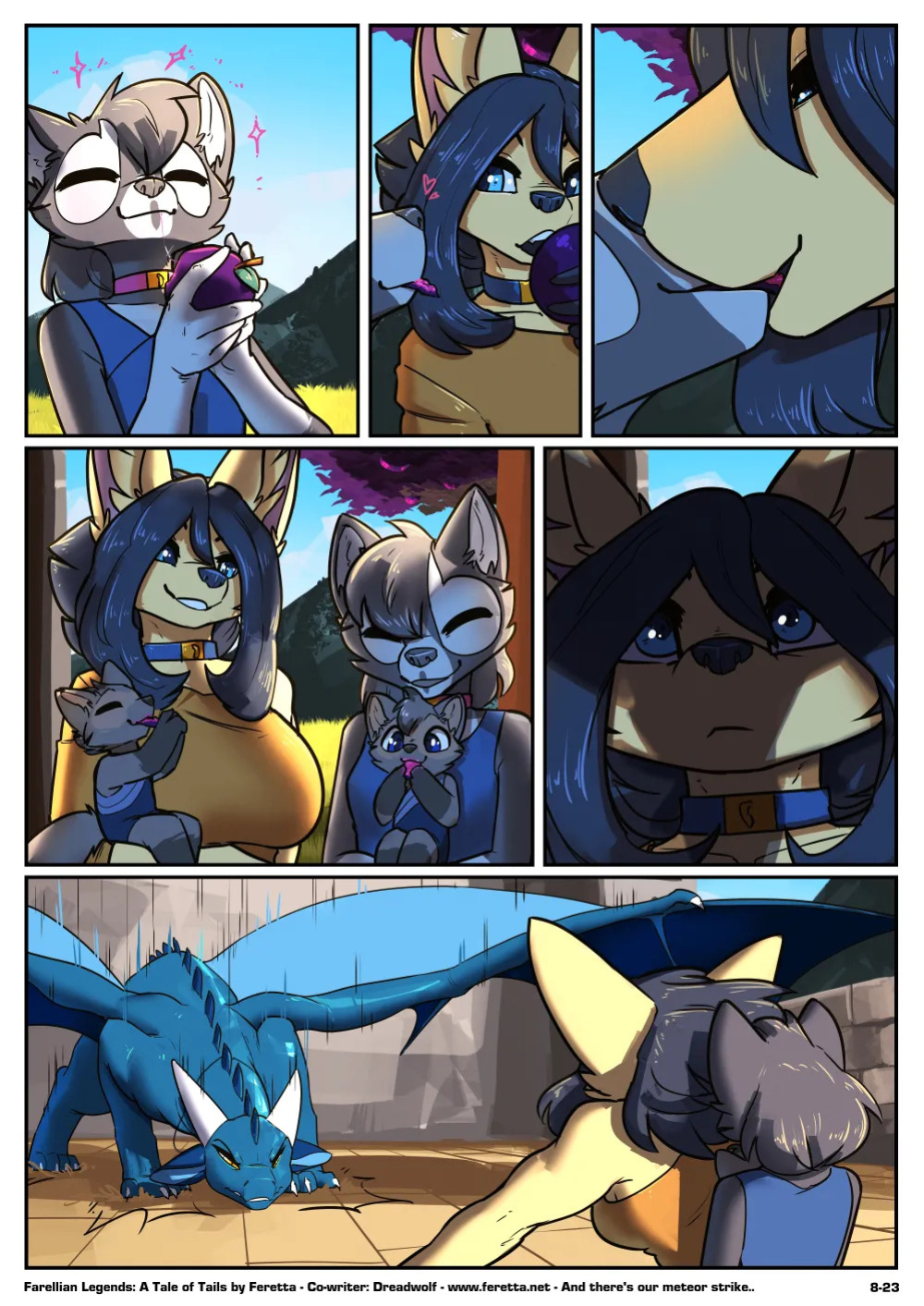 [Feretta] A Tale of Tails: Chapter 8 - Power Play (ongoing)