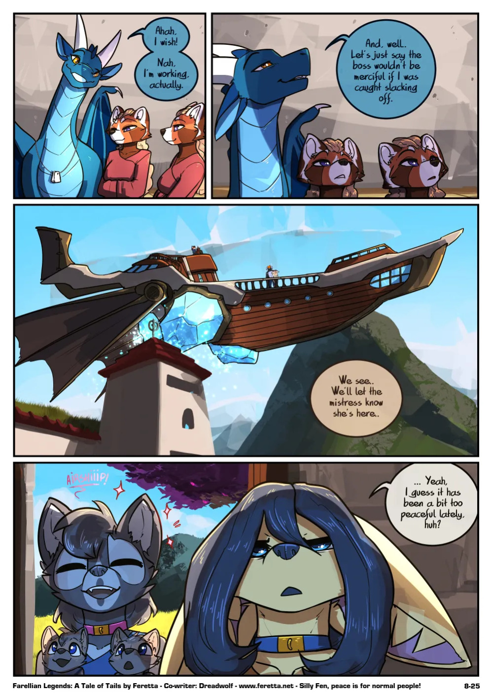 [Feretta] A Tale of Tails: Chapter 8 - Power Play (ongoing)
