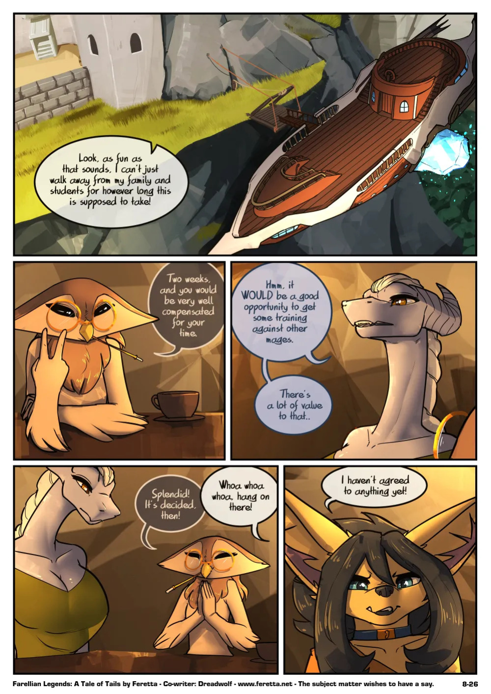 [Feretta] A Tale of Tails: Chapter 8 - Power Play (ongoing)