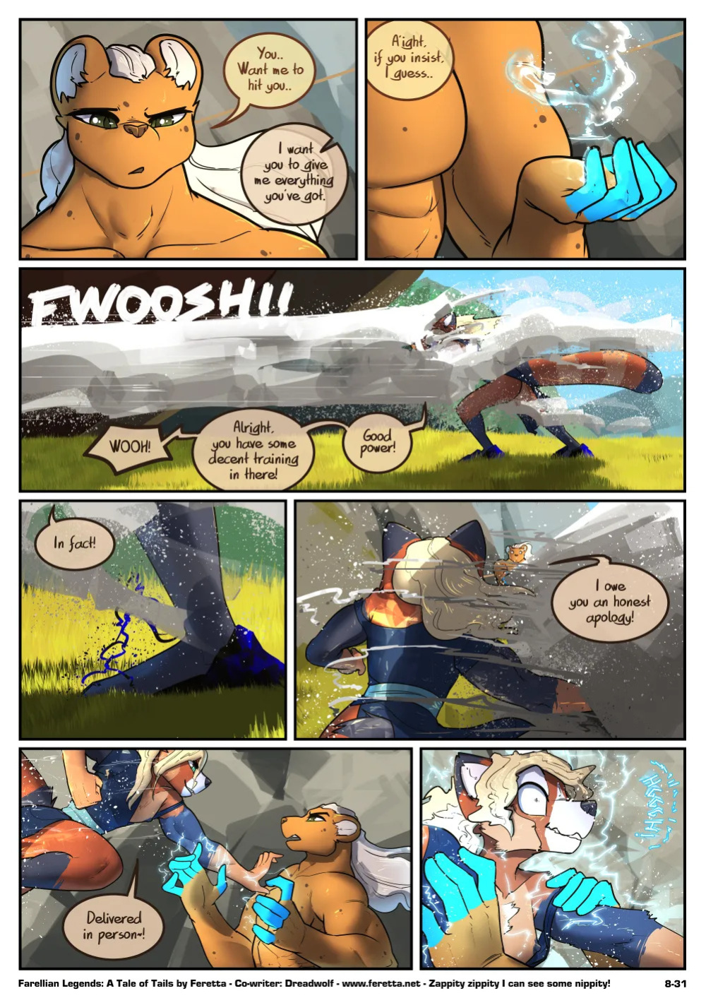[Feretta] A Tale of Tails: Chapter 8 - Power Play (ongoing)
