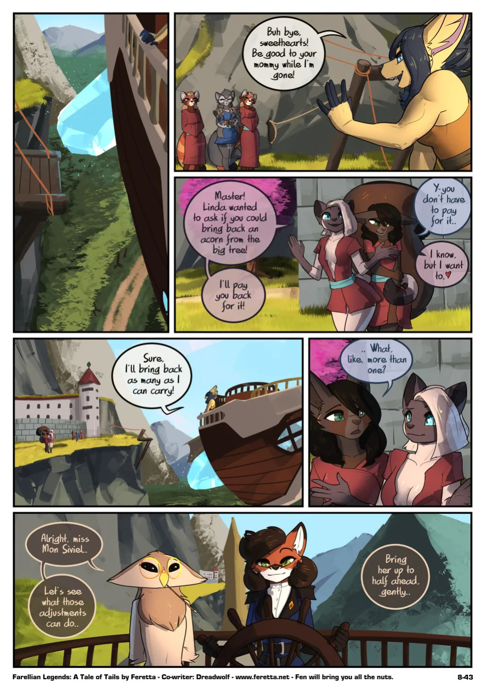 [Feretta] A Tale of Tails: Chapter 8 - Power Play (ongoing)