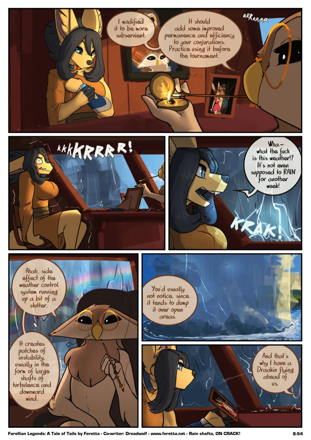 [Feretta] A Tale of Tails: Chapter 8 - Power Play (ongoing)