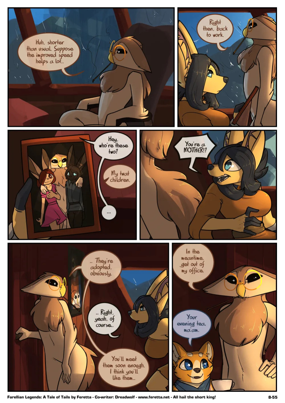 [Feretta] A Tale of Tails: Chapter 8 - Power Play (ongoing)