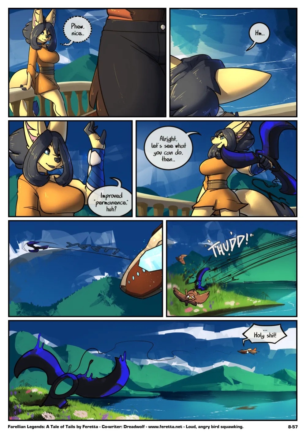 [Feretta] A Tale of Tails: Chapter 8 - Power Play (ongoing)