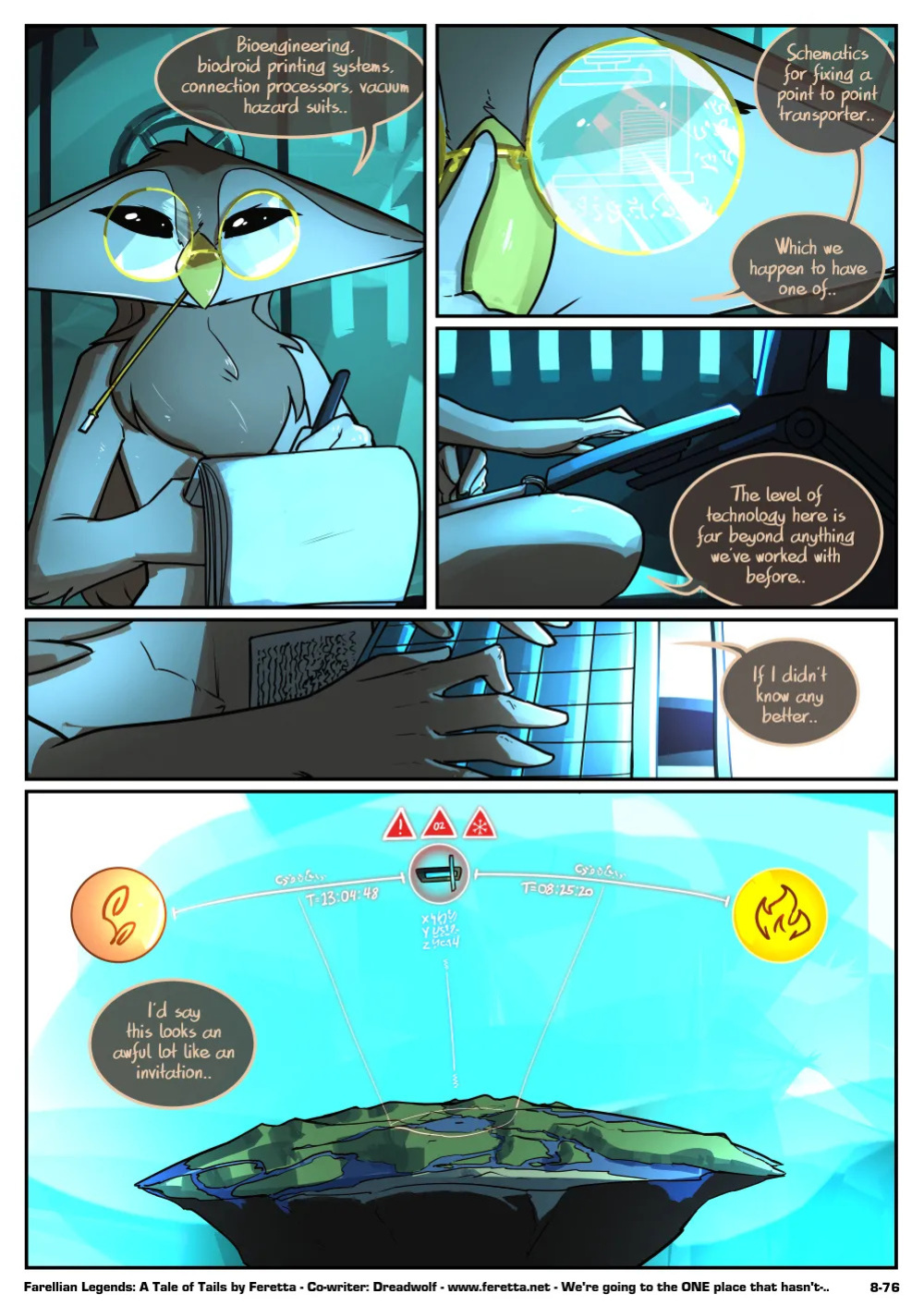 [Feretta] A Tale of Tails: Chapter 8 - Power Play (ongoing)