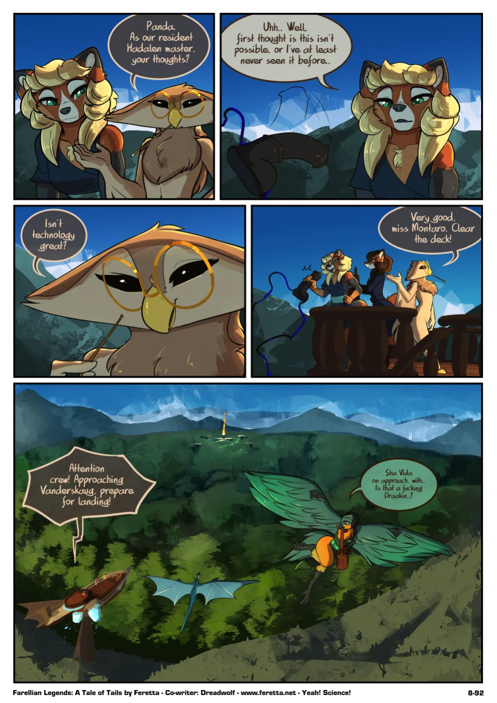 [Feretta] A Tale of Tails: Chapter 8 - Power Play (ongoing)