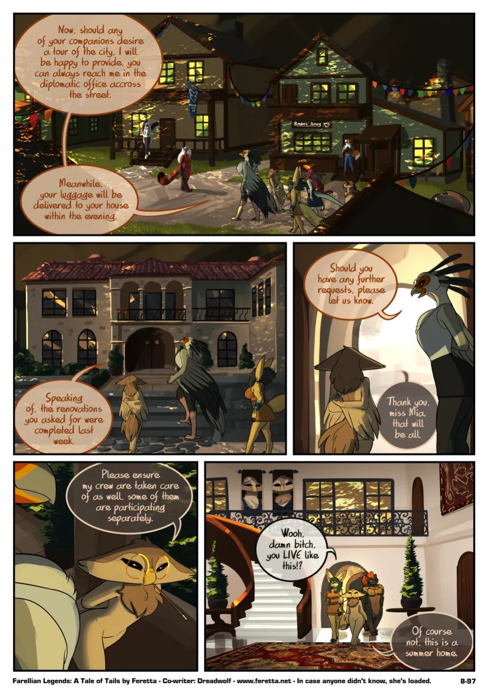 [Feretta] A Tale of Tails: Chapter 8 - Power Play (ongoing)