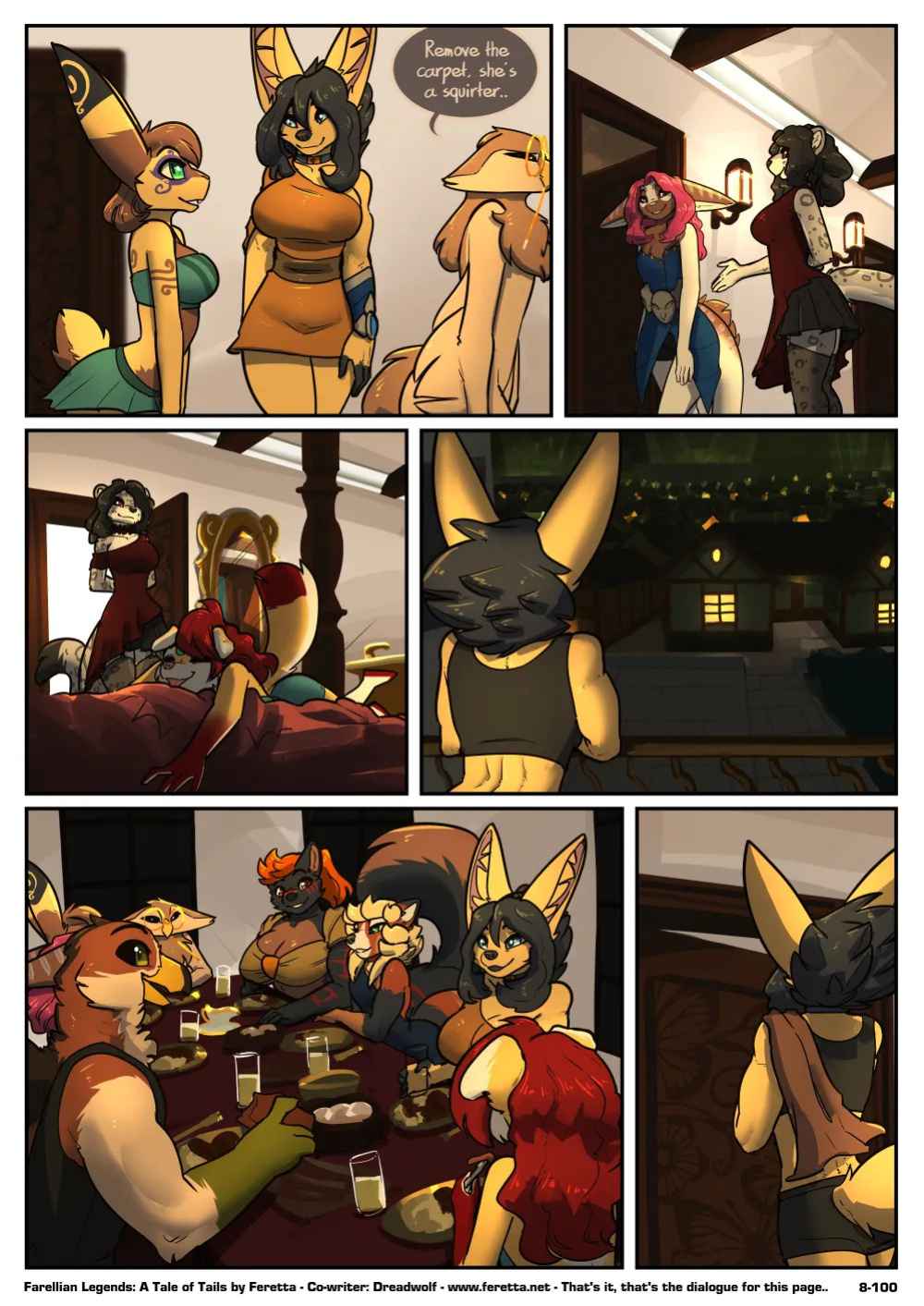 [Feretta] A Tale of Tails: Chapter 8 - Power Play (ongoing)
