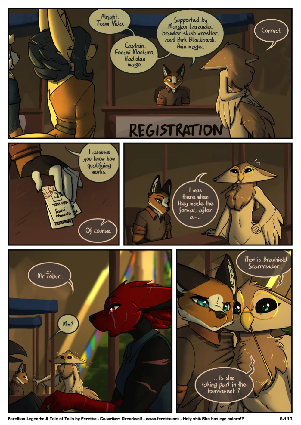 [Feretta] A Tale of Tails: Chapter 8 - Power Play (ongoing)