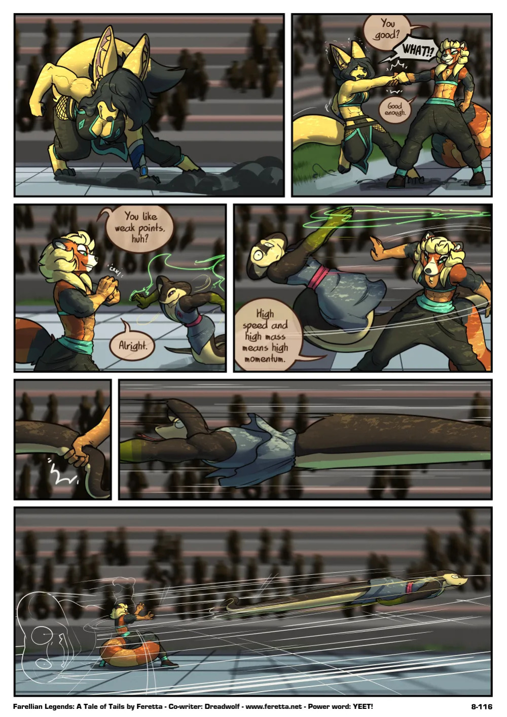 [Feretta] A Tale of Tails: Chapter 8 - Power Play (ongoing)