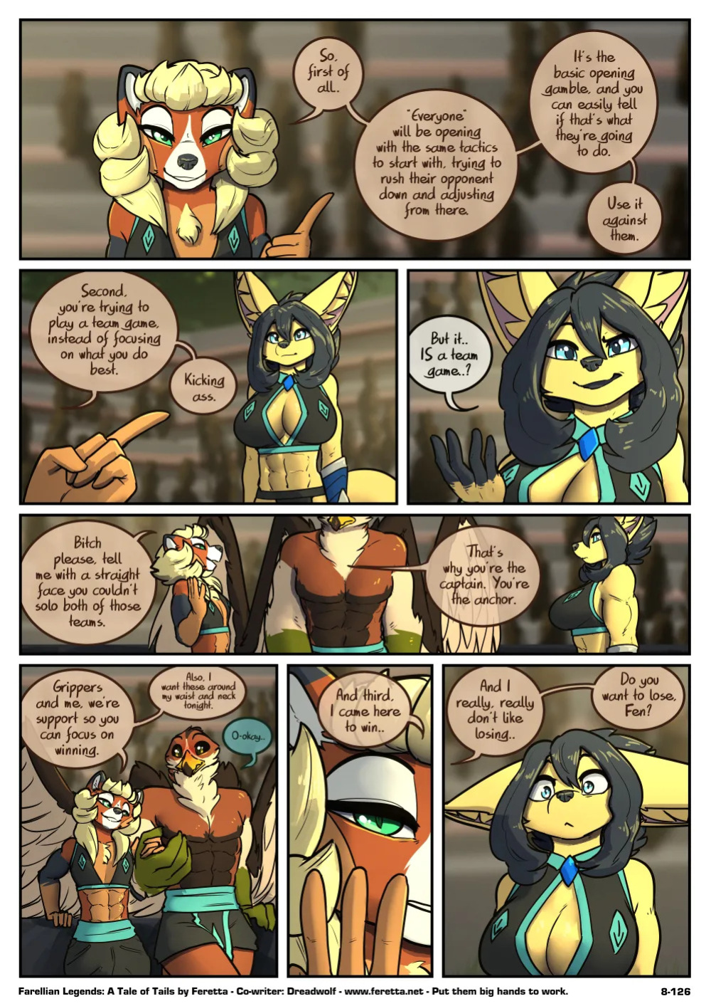 [Feretta] A Tale of Tails: Chapter 8 - Power Play (ongoing)