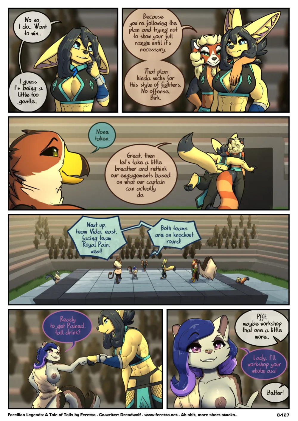 [Feretta] A Tale of Tails: Chapter 8 - Power Play (ongoing)