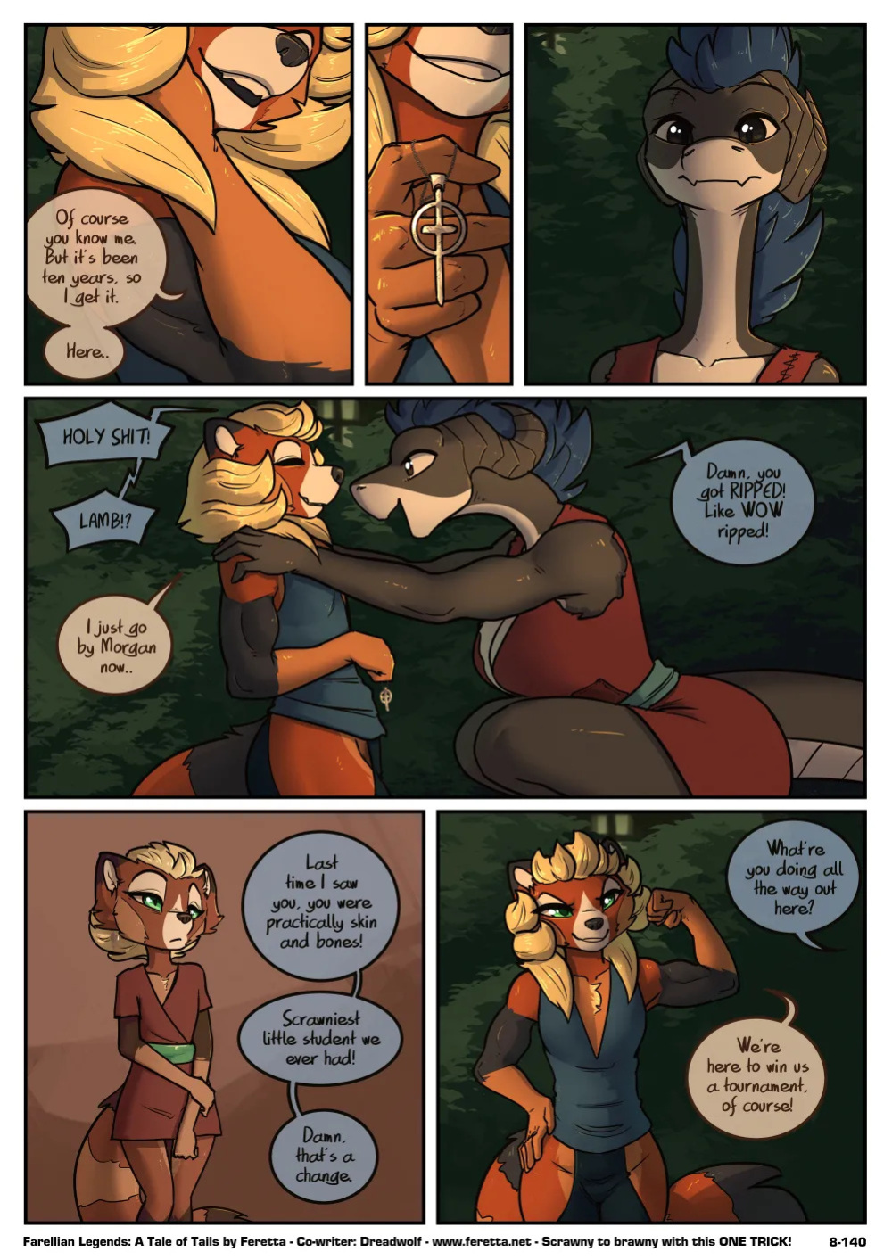 [Feretta] A Tale of Tails: Chapter 8 - Power Play (ongoing)