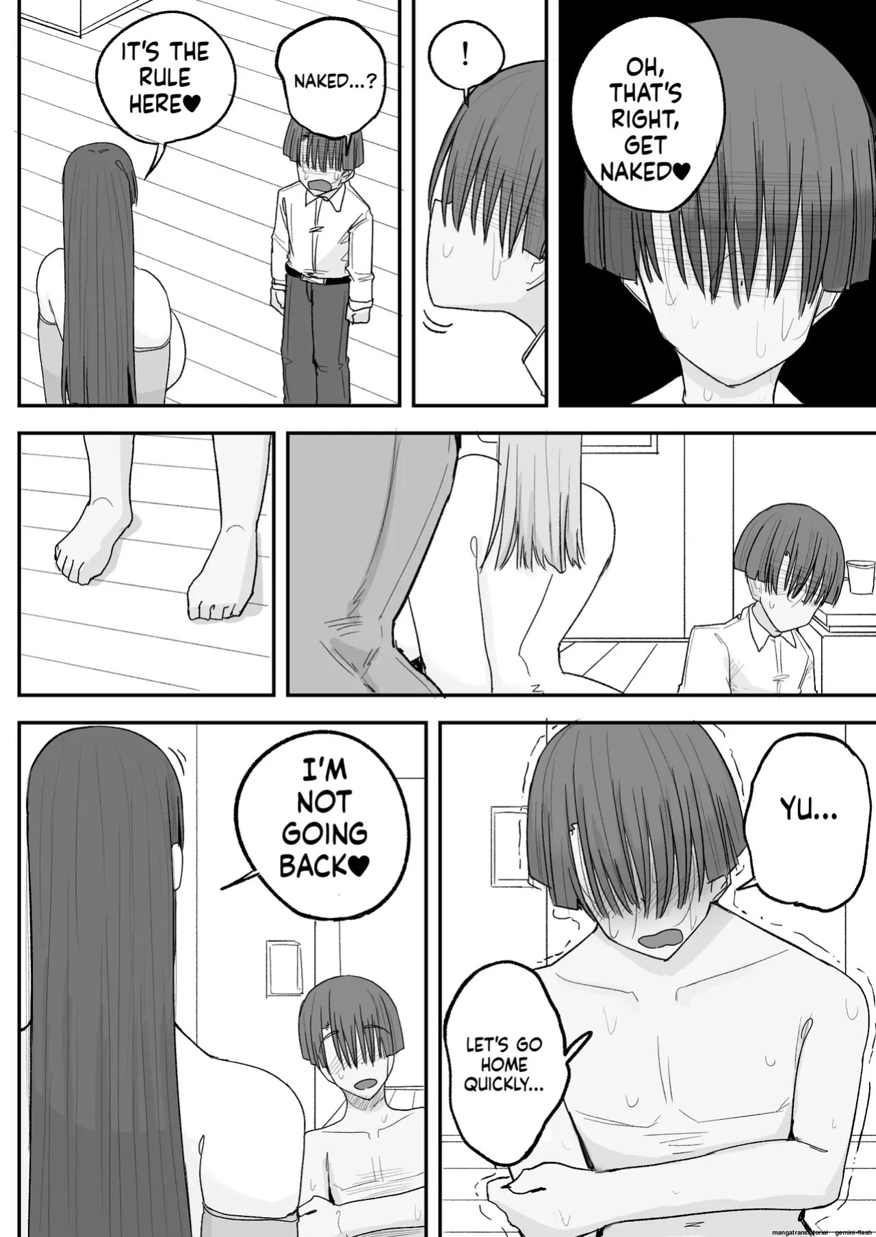 [Circle Cherry Boy (Erai)] Boku no kanojo wa ue no kai no tsuyo osu ni bokobokoni sa rete NTR re chaimashita(English)