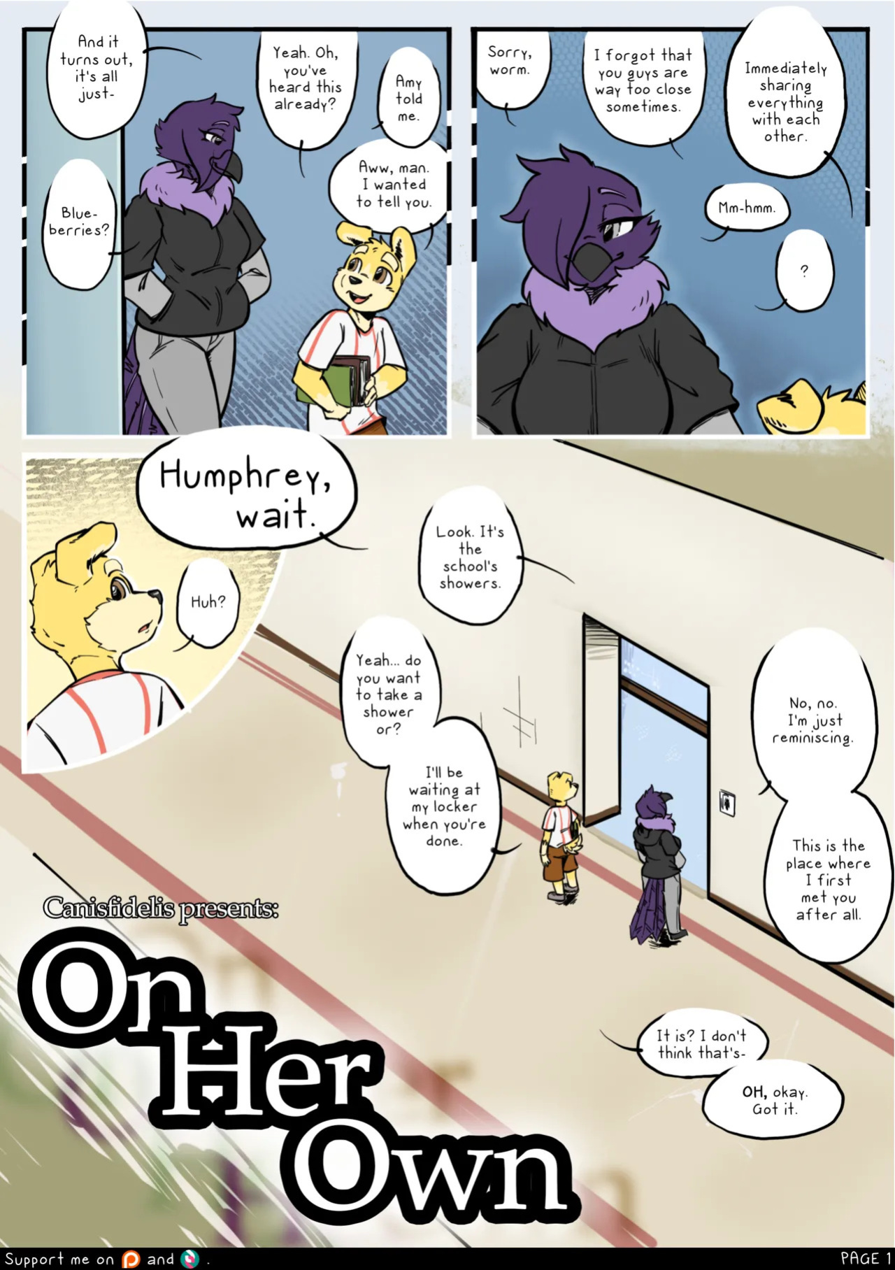 [CanisFidelis] On Her Own