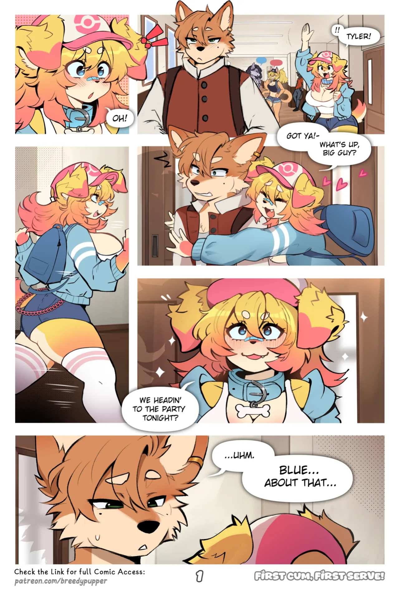 [Breedypupper] First Cum, First Serve! (Ongoing)