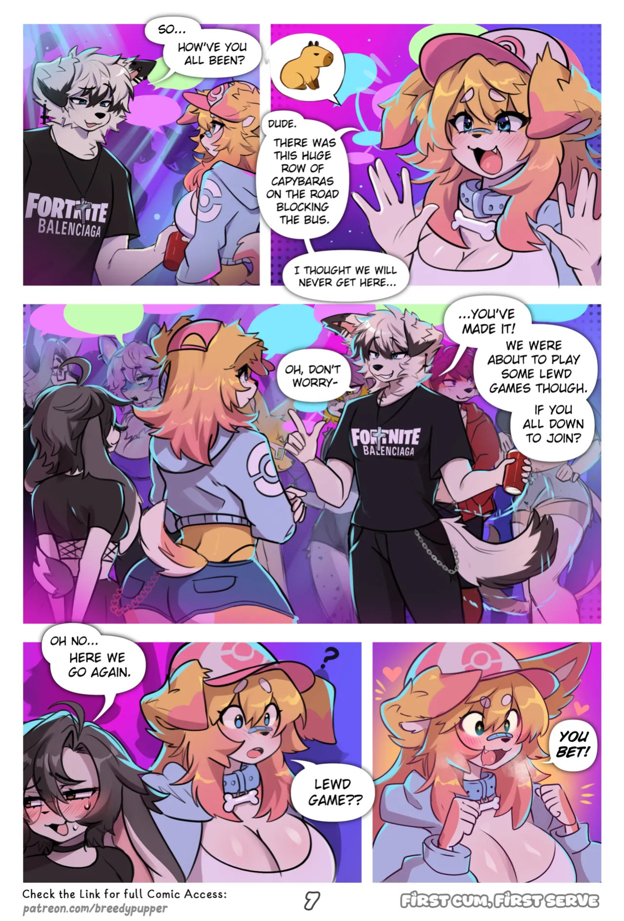 [Breedypupper] First Cum, First Serve! (Ongoing)