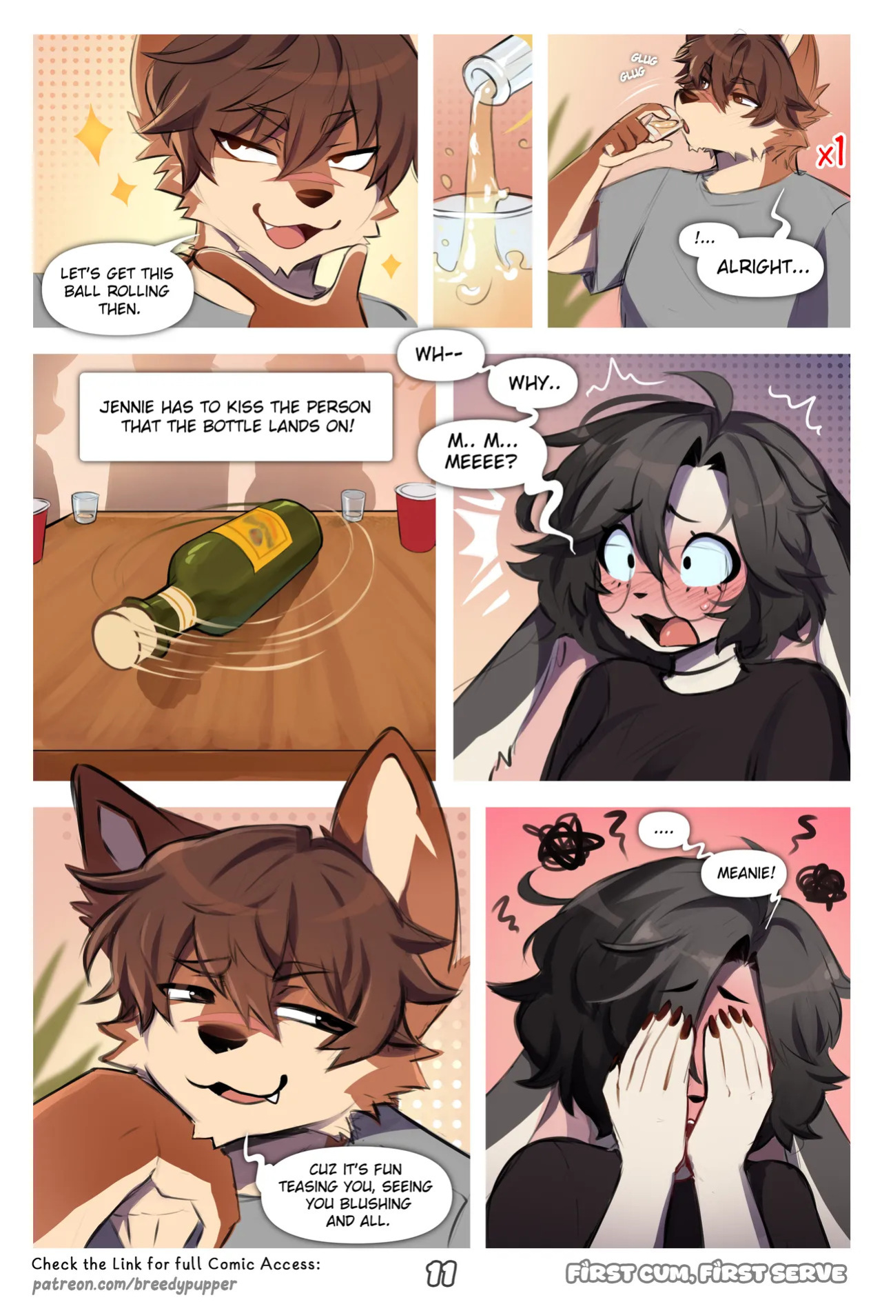 [Breedypupper] First Cum, First Serve! (Ongoing)