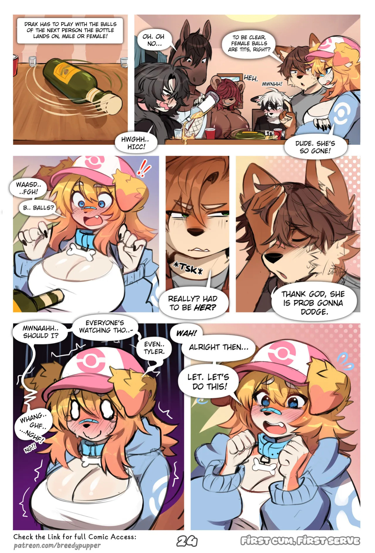 [Breedypupper] First Cum, First Serve! (Ongoing)