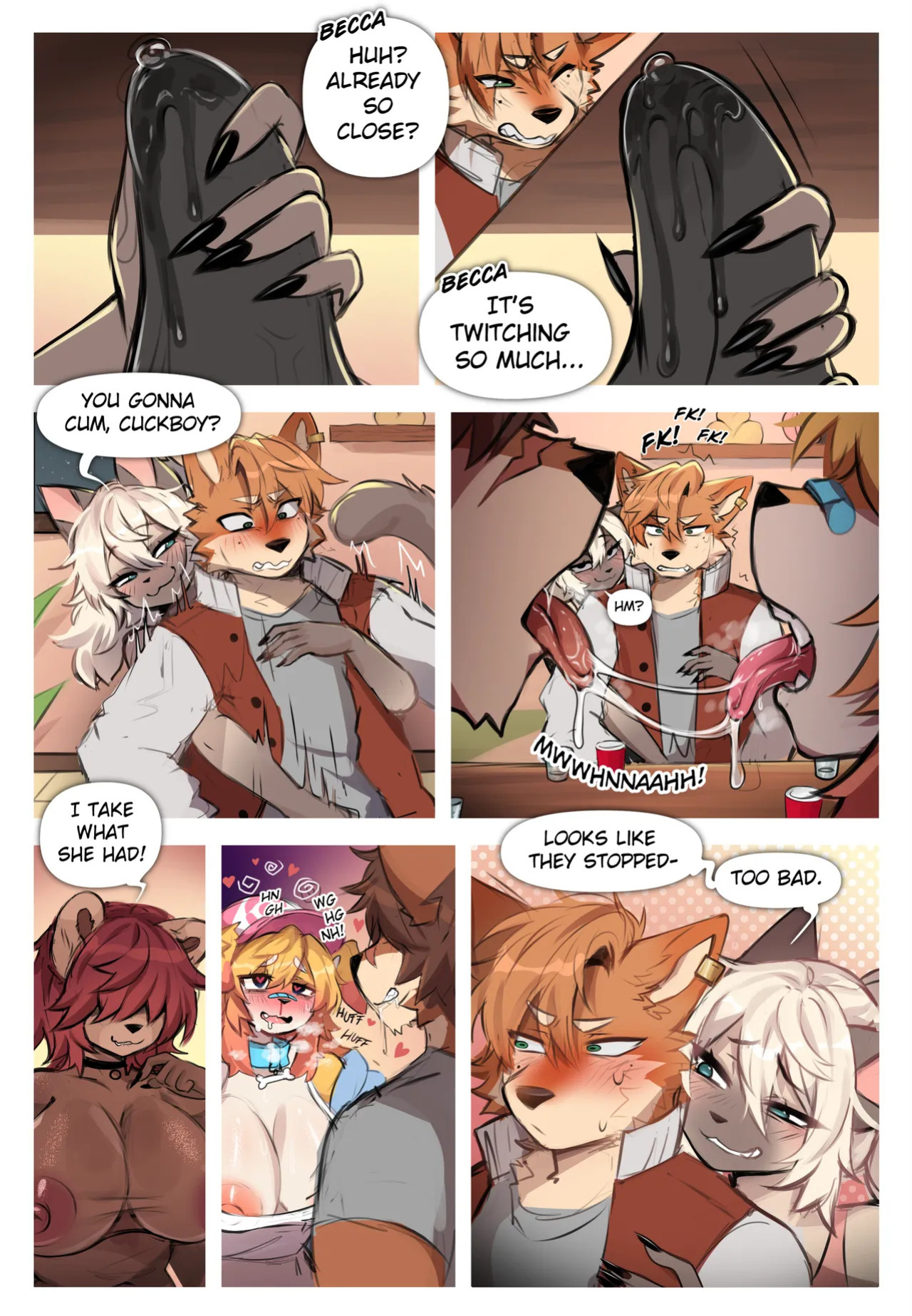 [Breedypupper] First Cum, First Serve! (Ongoing)