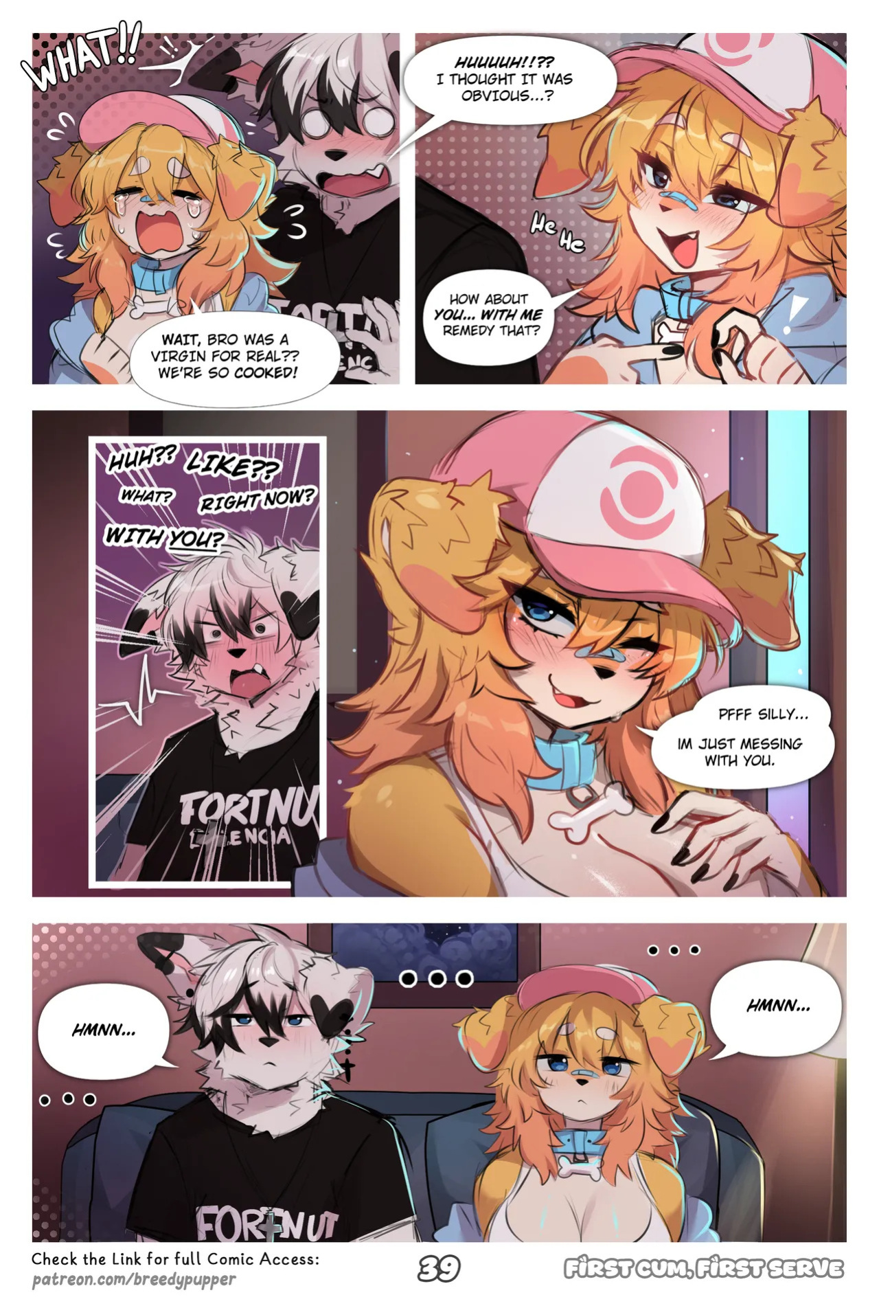[Breedypupper] First Cum, First Serve! (Ongoing)