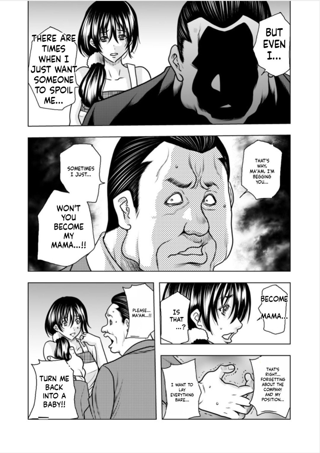 [Random_Scan] [tachibana naoki] Contract wife - The days of being embraced by her husband's boss began for her husband - 8 [English]