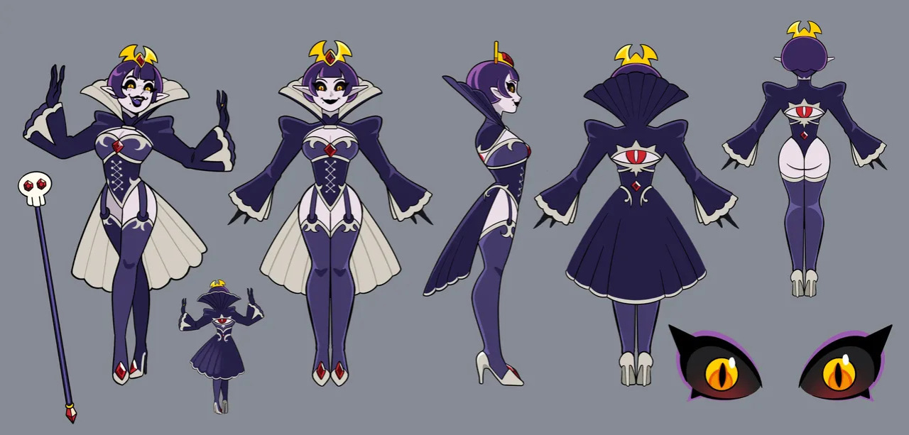 PlayGLAD character queen