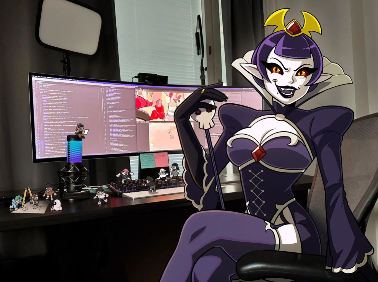 PlayGLAD character queen
