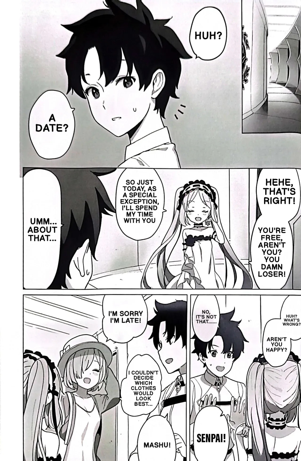 (C96) [Pico Martel (DoReMi)] A Day with the Goddess (FateGrand Order) (English)