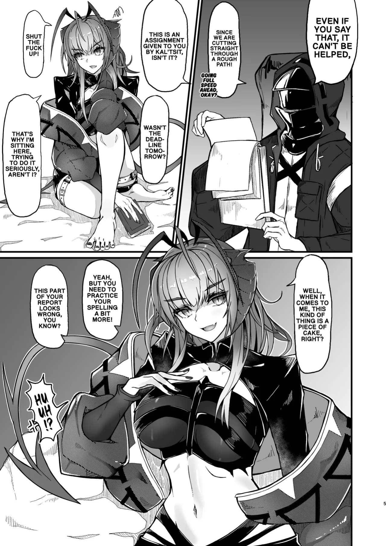 [AM644 (akasabi)] I'm a BAD GIRL 5 (Arknights) [Digital] (English)