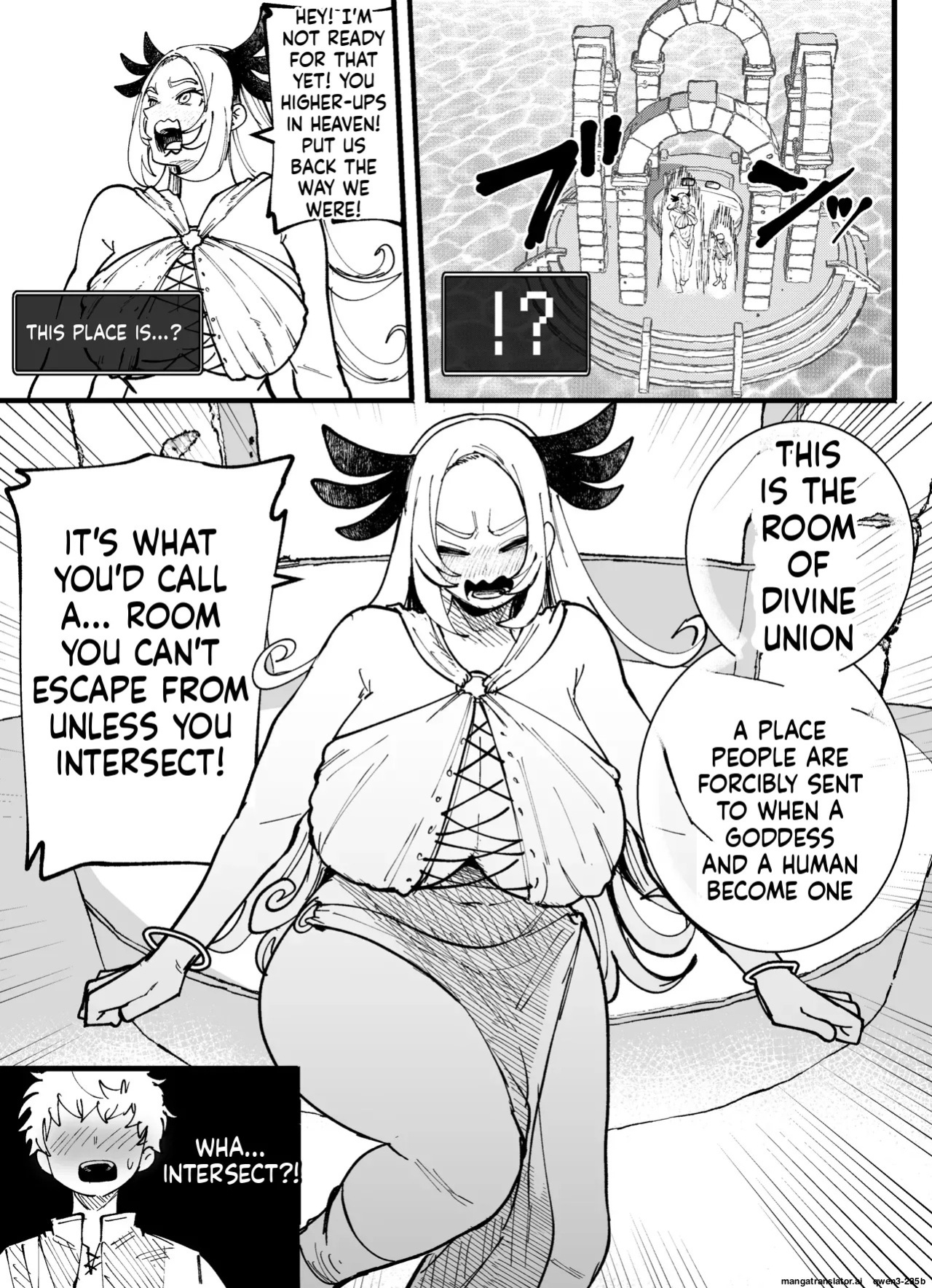 [Kageyama Riku] The Goddess of Wishes and Sex with a Deity [MTL]