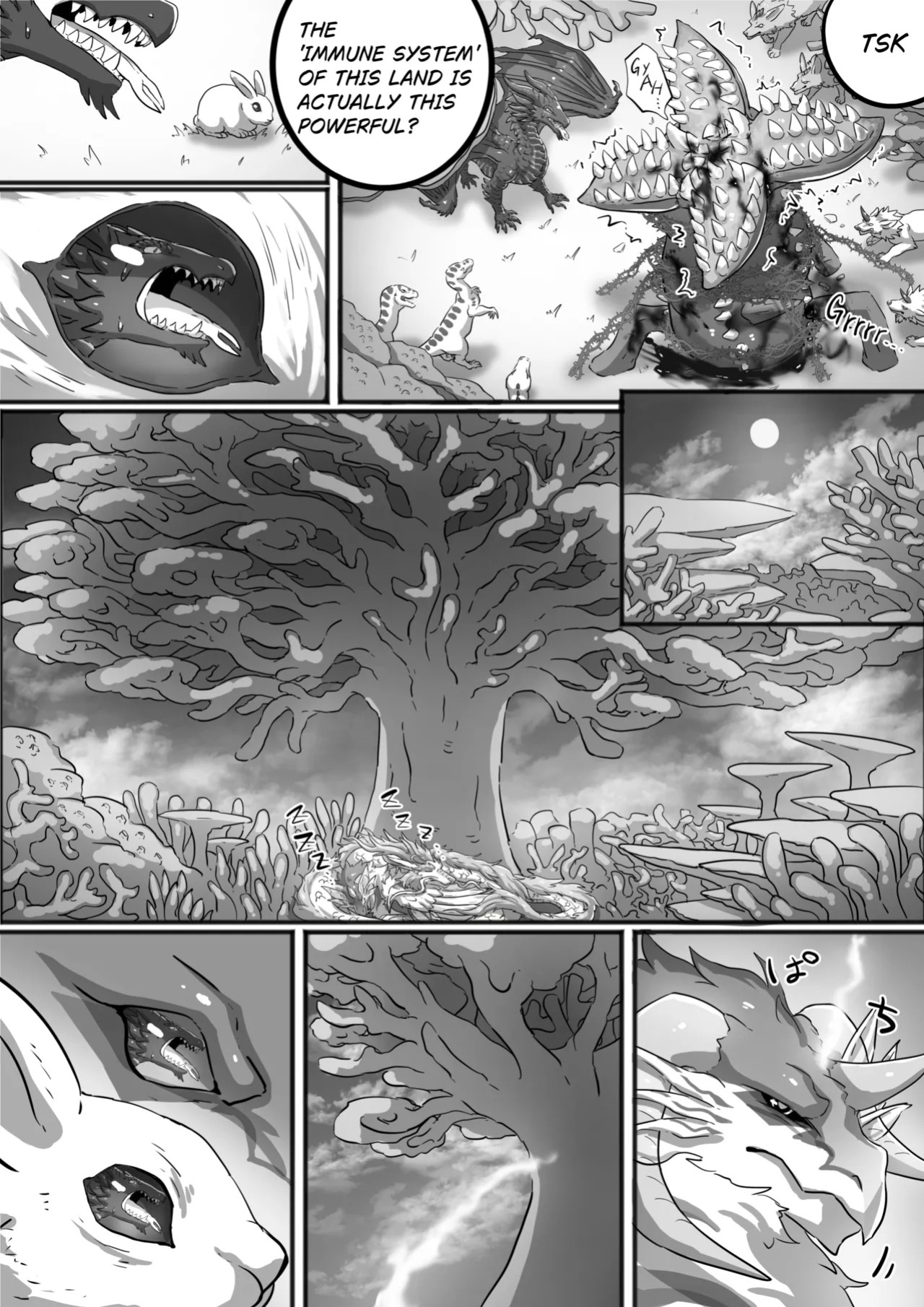 [Fanbox] Den [torihasiden] 黒龍漫画6ENG