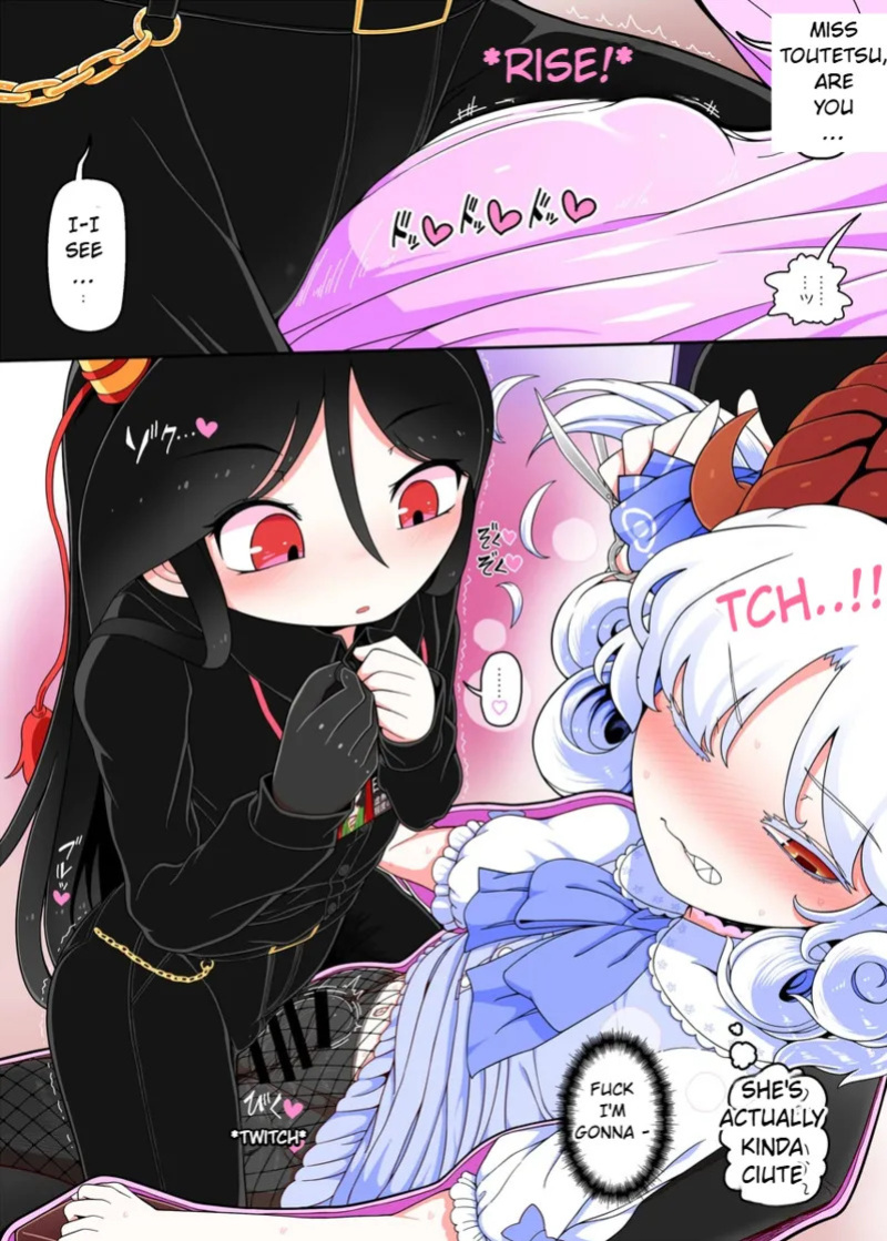 TouTetsu Youma Receives Special Service At Beauty Salon
