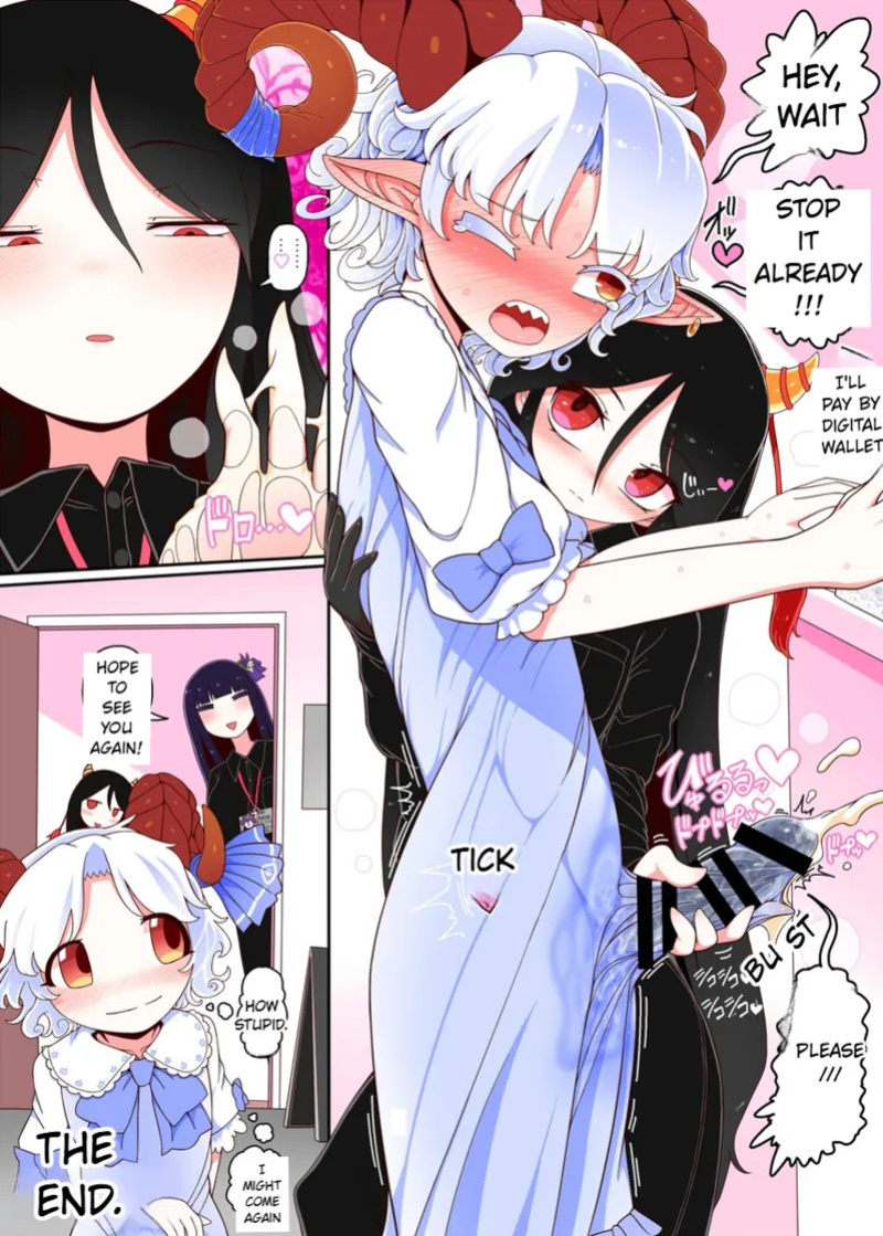 TouTetsu Youma Receives Special Service At Beauty Salon