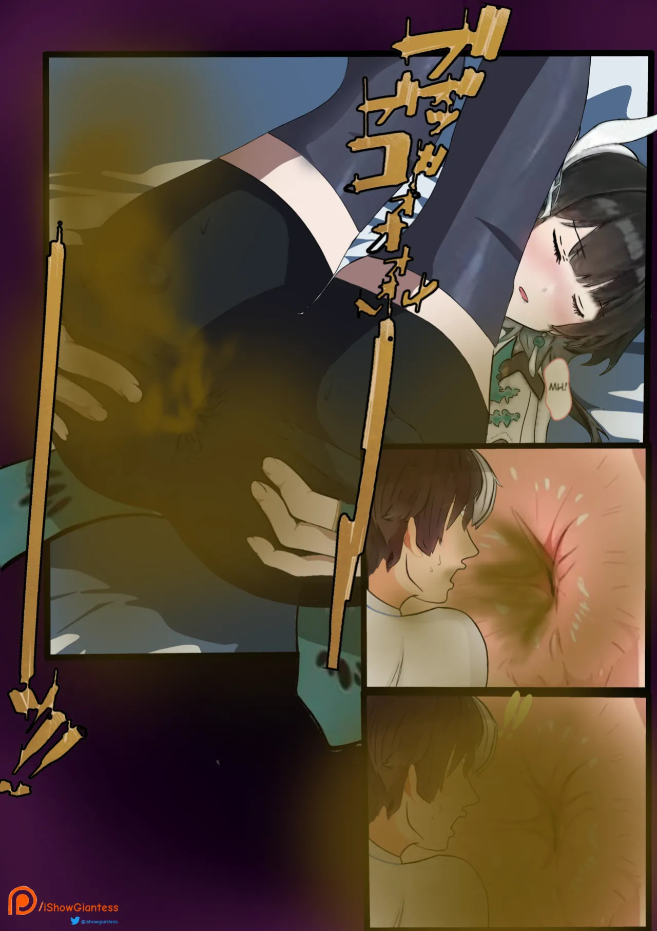 [iShowGiantess] Soren in a Tiny Situation with his Modifiers