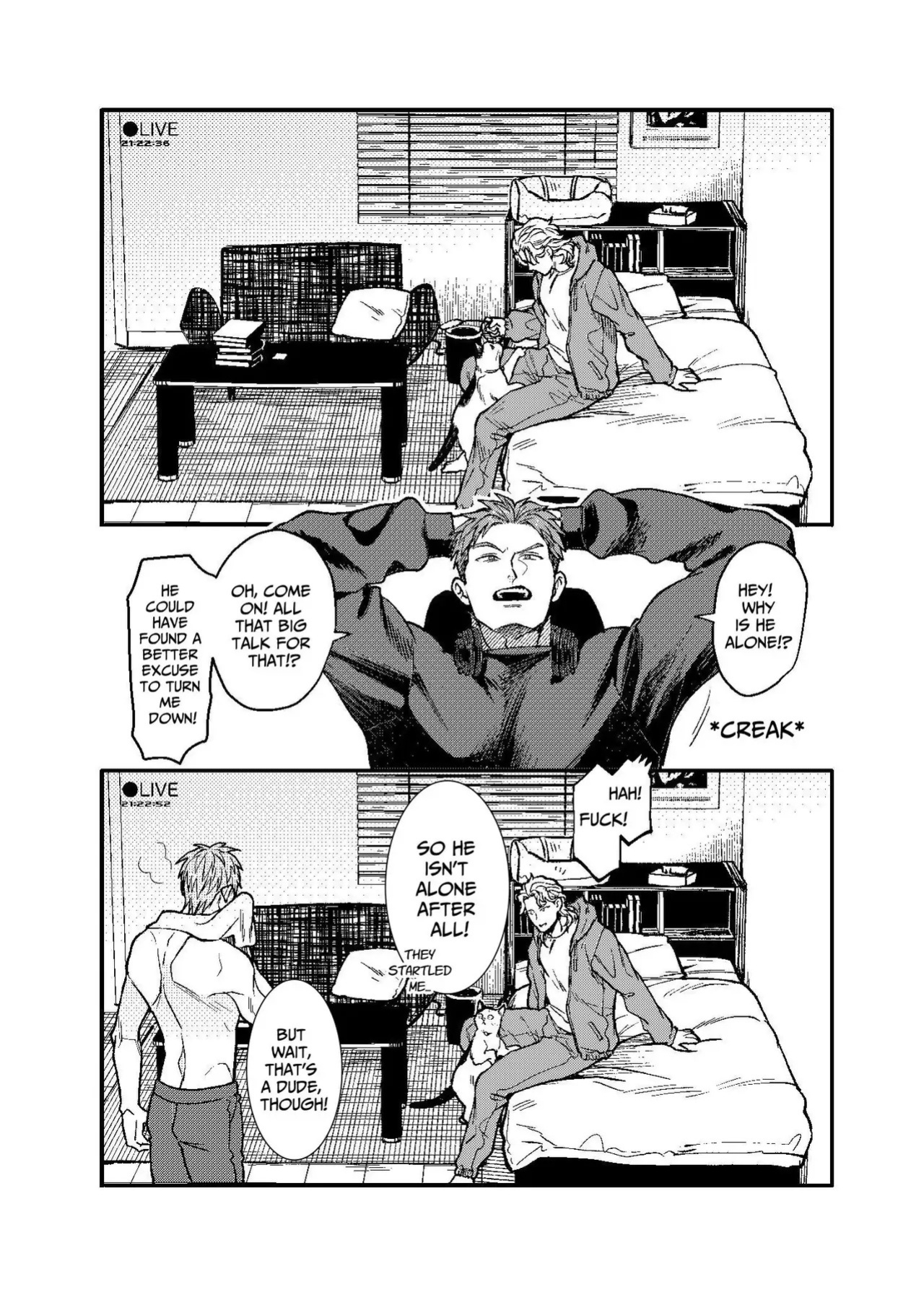 Dekigokoro de Osananajimi no Heya o Nozoite Shimatta Hanashi