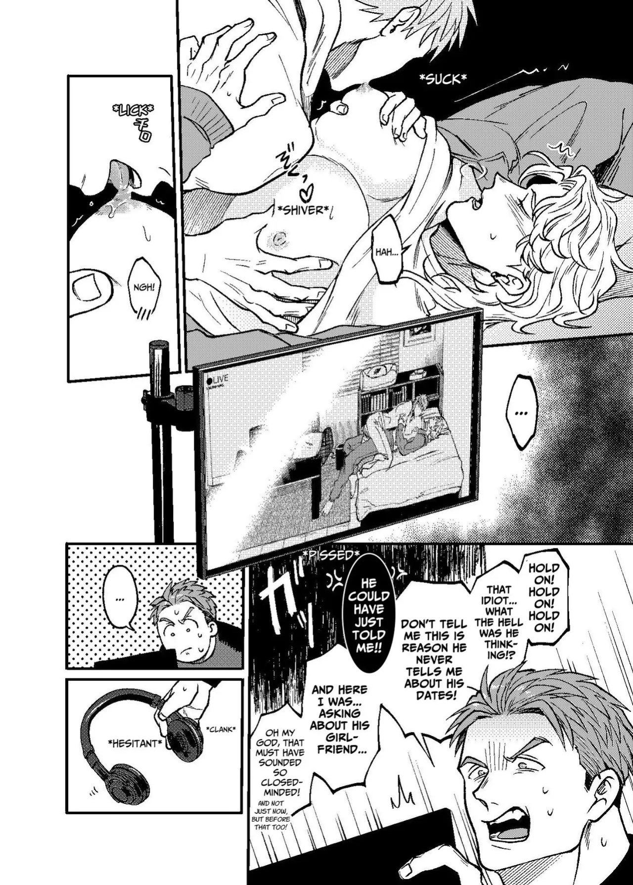Dekigokoro de Osananajimi no Heya o Nozoite Shimatta Hanashi