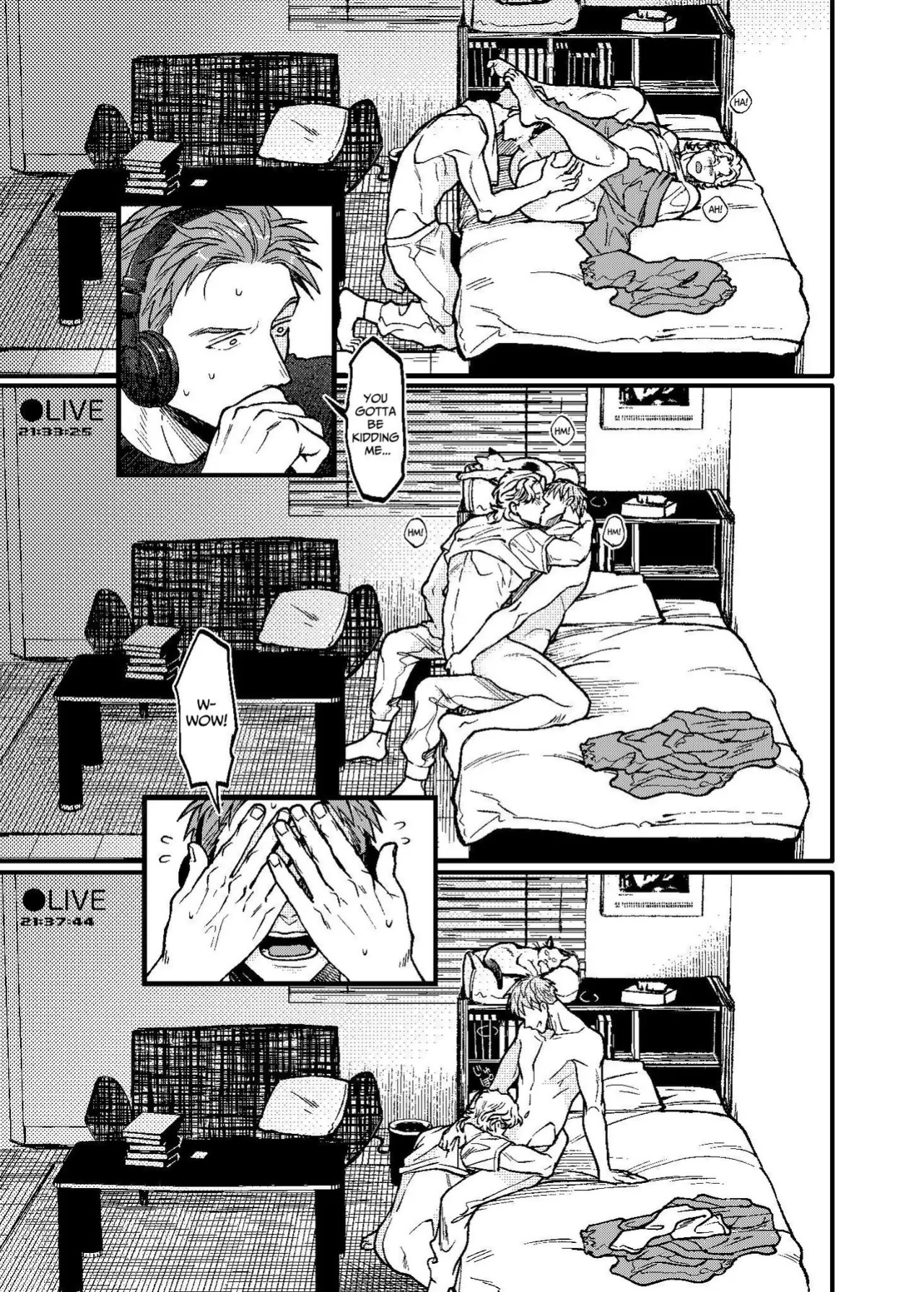 Dekigokoro de Osananajimi no Heya o Nozoite Shimatta Hanashi