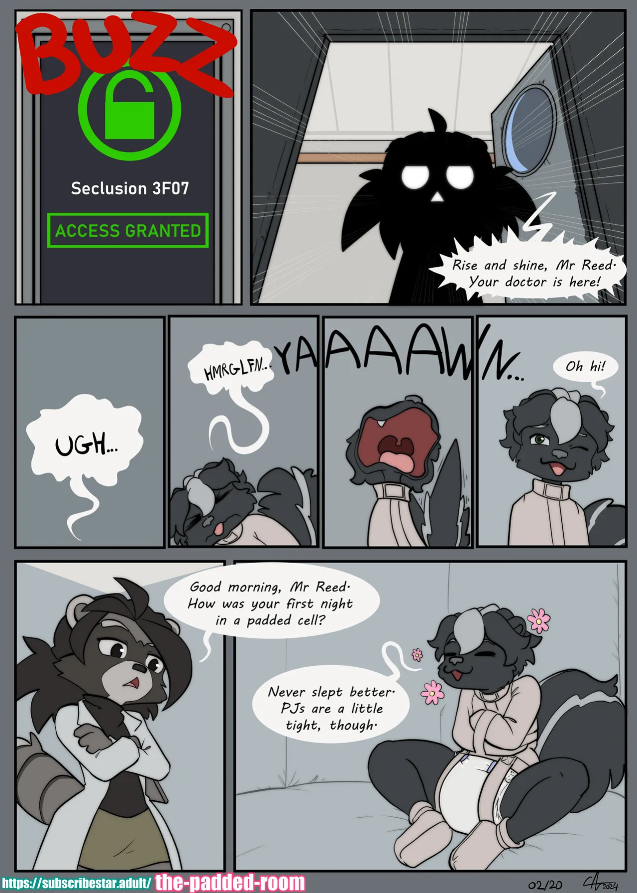 [The Padded Room - Carotte666] - Stripes and Straps (Ongoing) [+ Extras]