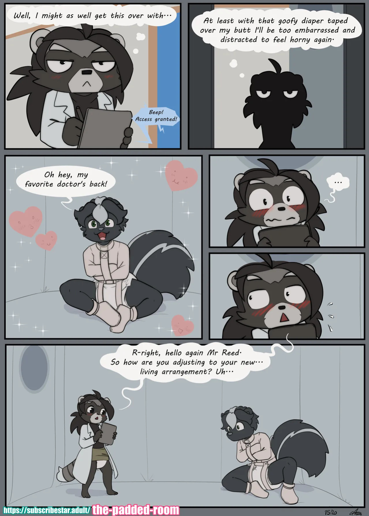 [The Padded Room - Carotte666] - Stripes and Straps (Ongoing) [+ Extras]