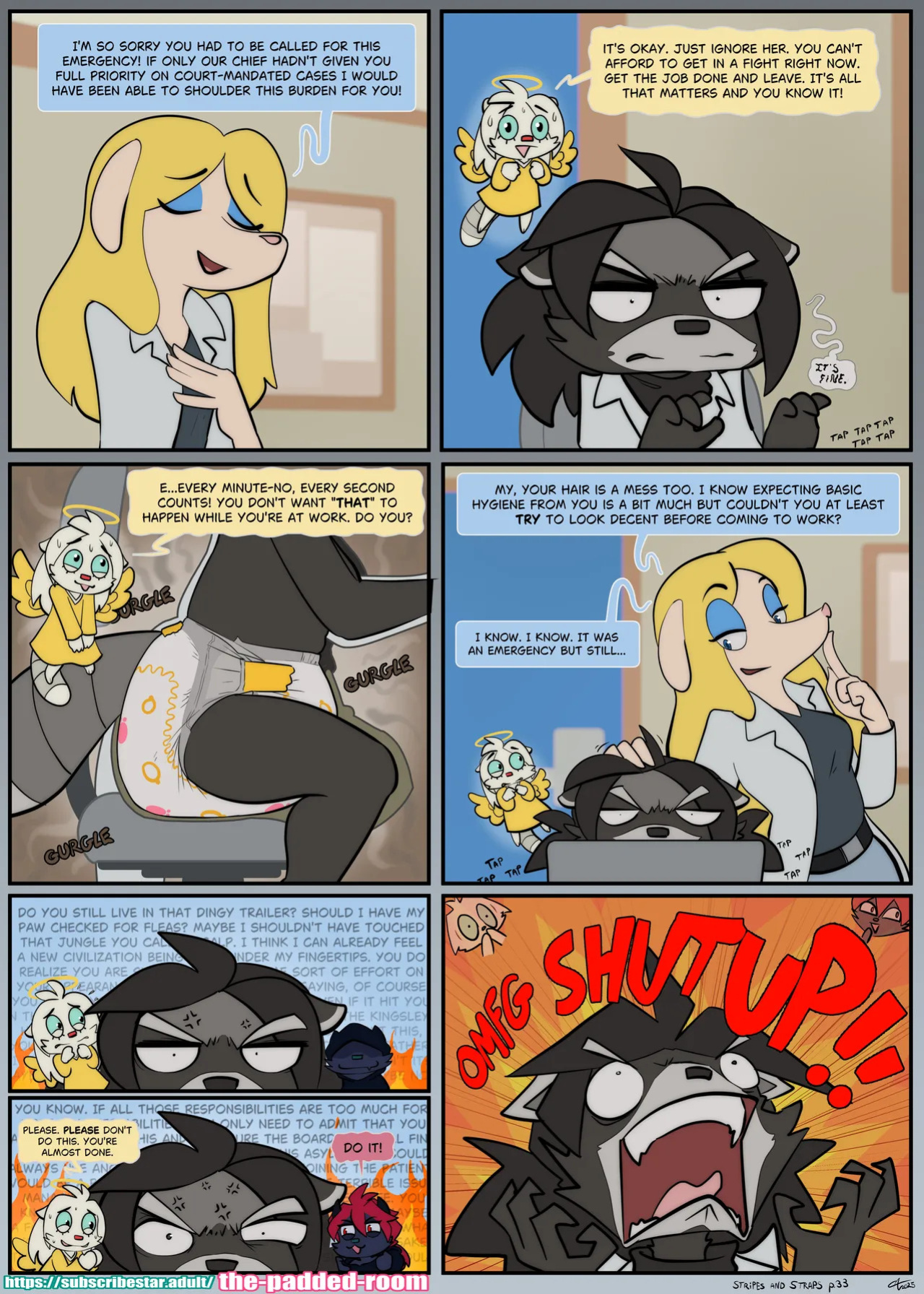 [The Padded Room - Carotte666] - Stripes and Straps (Ongoing) [+ Extras]