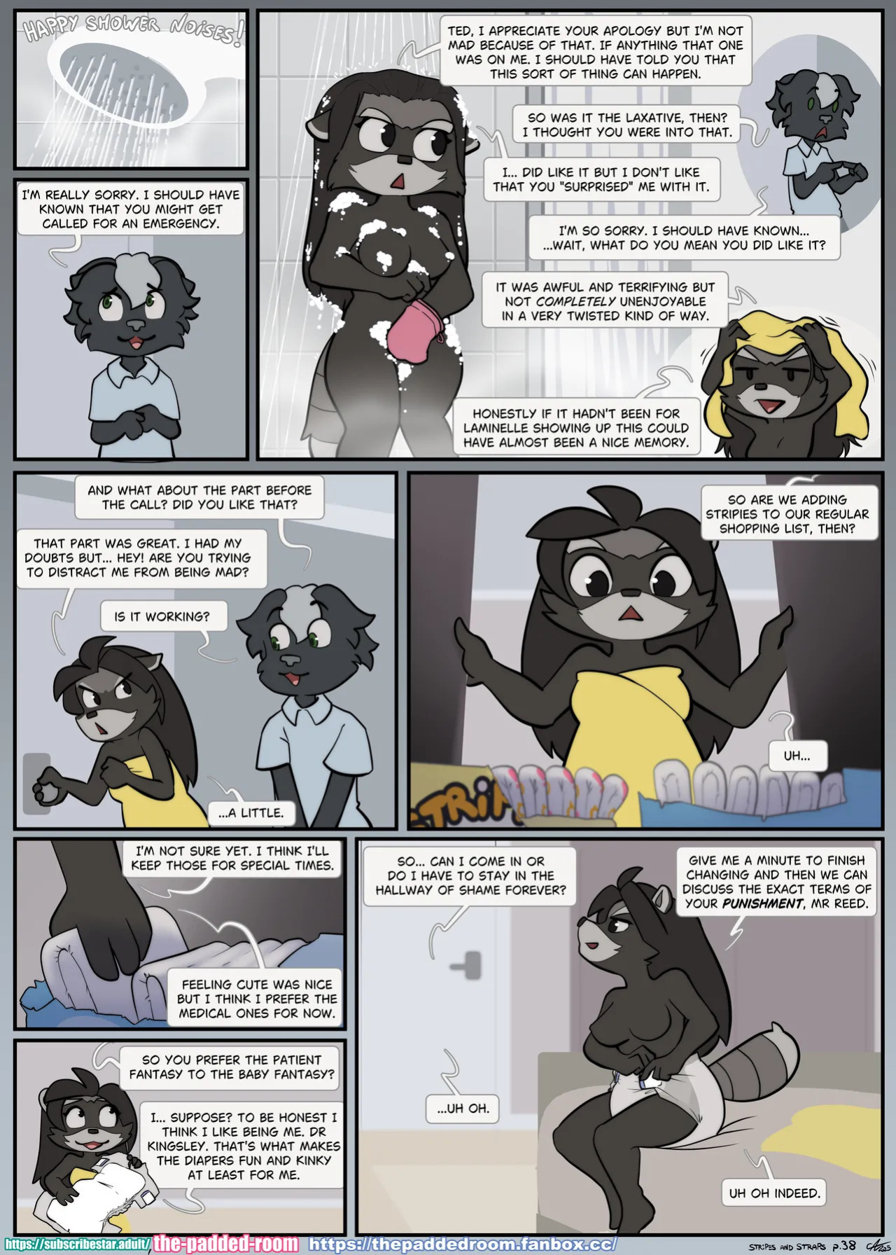 [The Padded Room - Carotte666] - Stripes and Straps (Ongoing) [+ Extras]