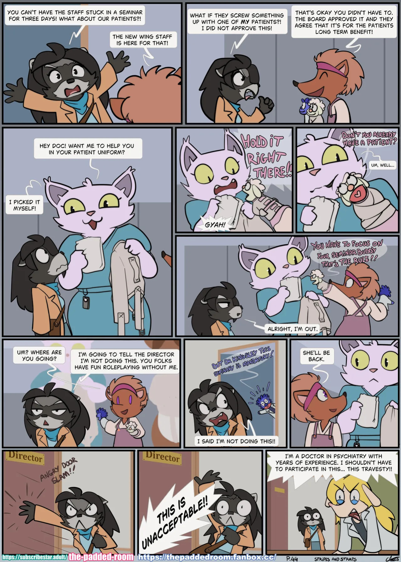 [The Padded Room - Carotte666] - Stripes and Straps (Ongoing) [+ Extras]