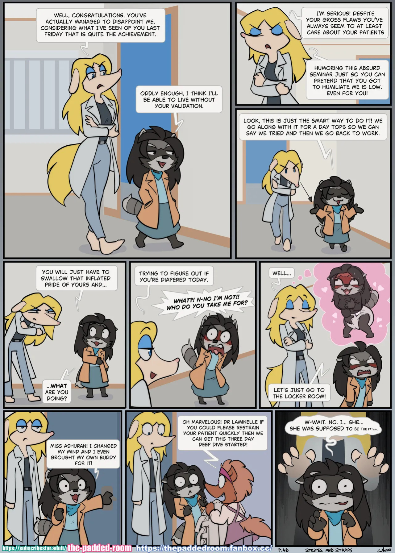 [The Padded Room - Carotte666] - Stripes and Straps (Ongoing) [+ Extras]