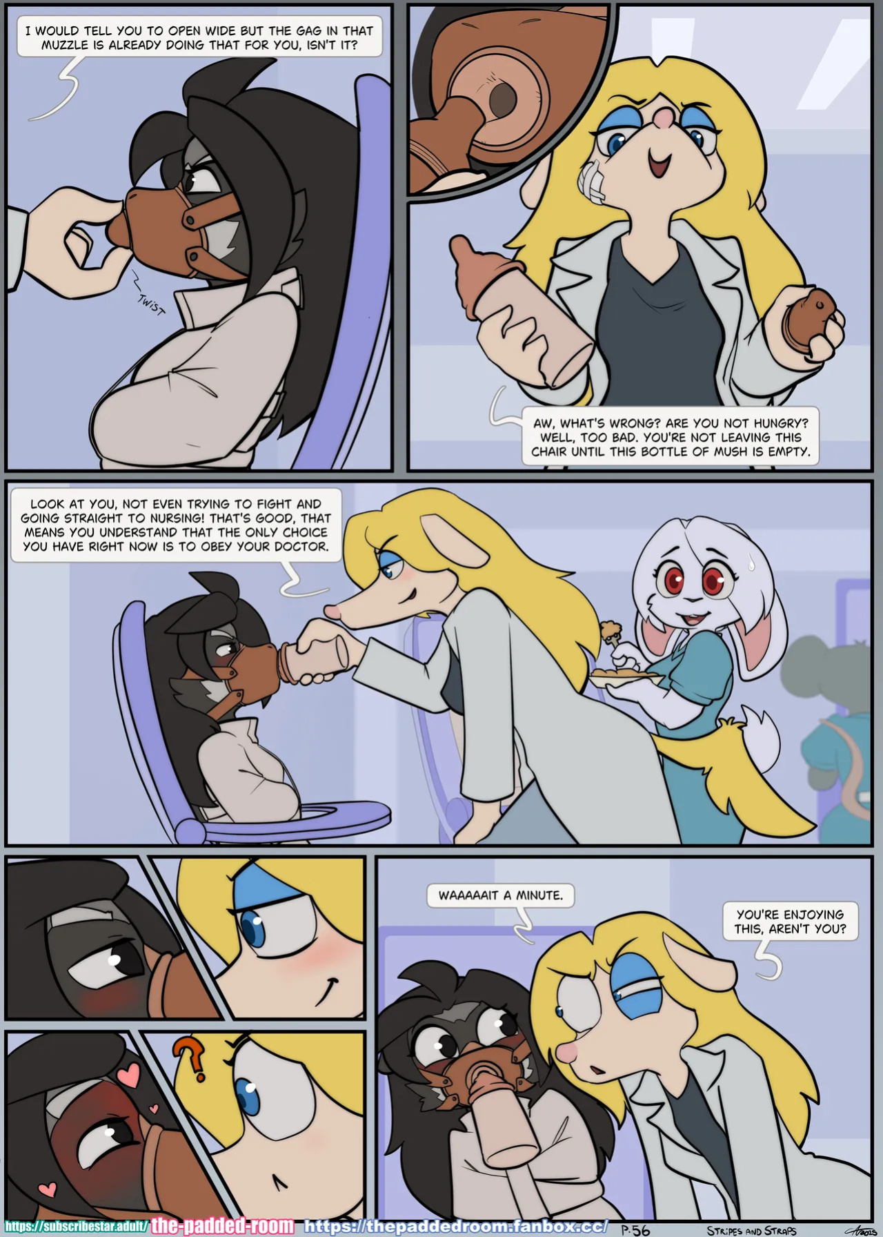 [The Padded Room - Carotte666] - Stripes and Straps (Ongoing) [+ Extras]