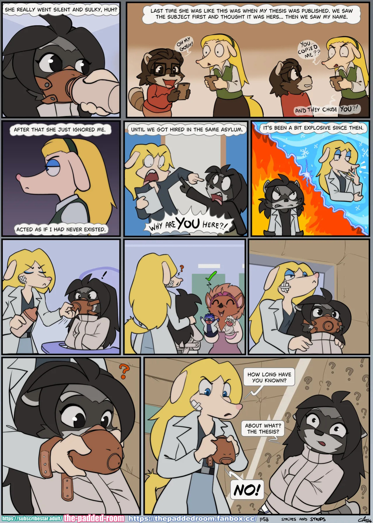 [The Padded Room - Carotte666] - Stripes and Straps (Ongoing) [+ Extras]