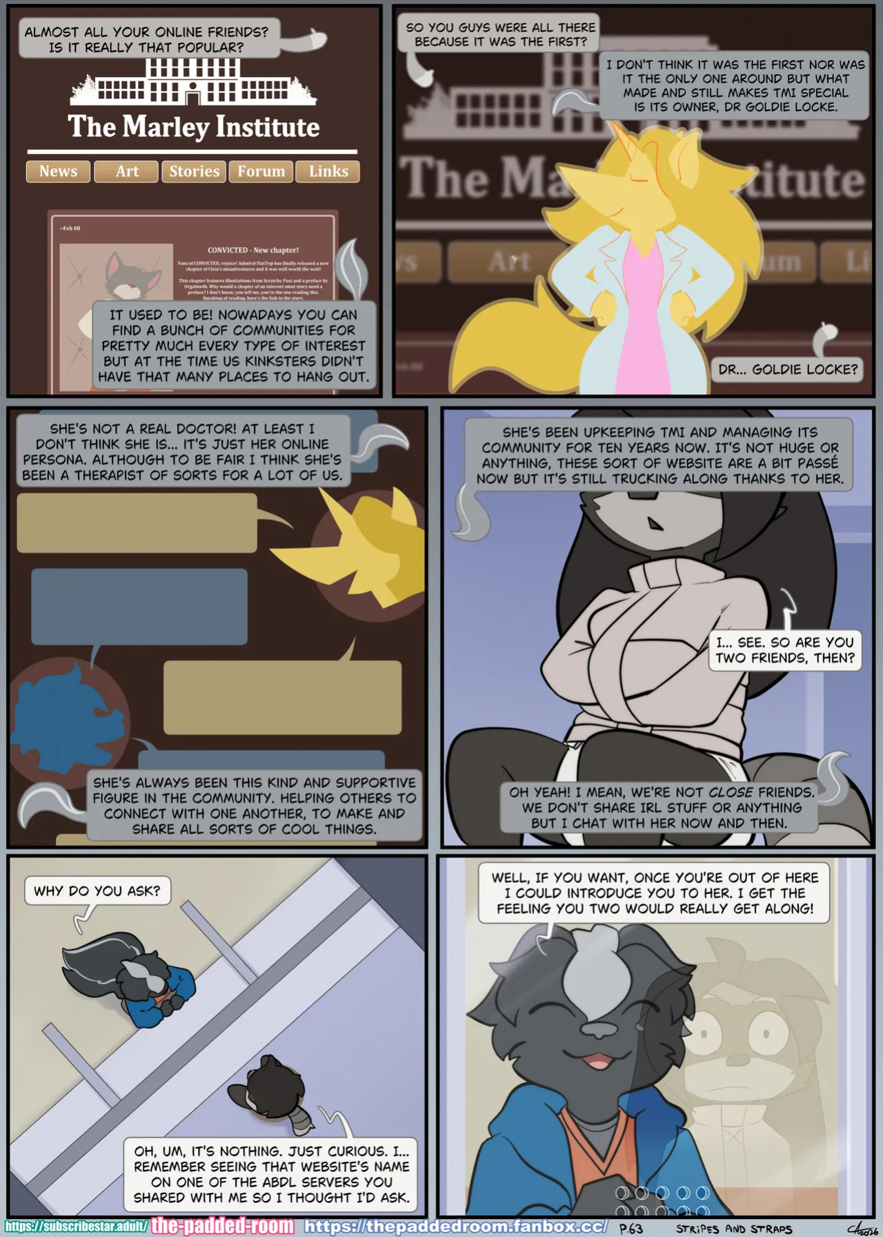 [The Padded Room - Carotte666] - Stripes and Straps (Ongoing) [+ Extras]